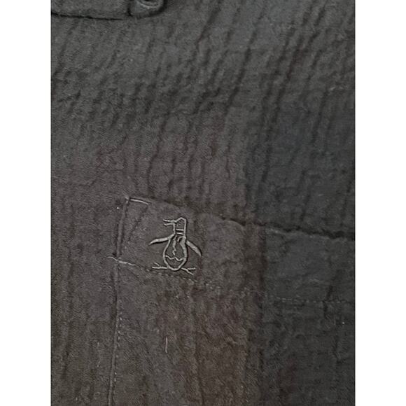 Penguin Munsing Wear Short Sleeve Button Down Shirt Mens L - Picture 3 of 4